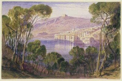 Villefranche by Edward Lear